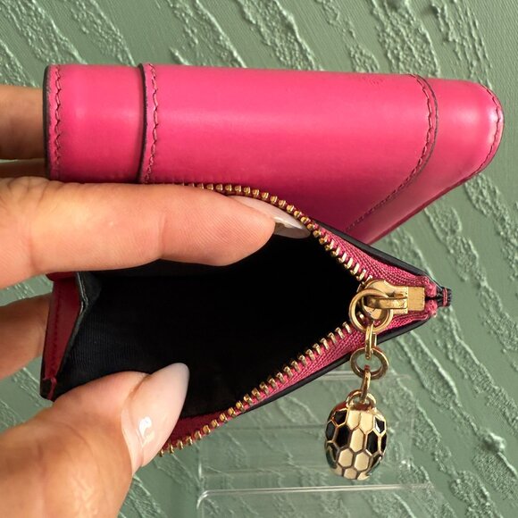 Bvlgari Rare Pink Serpenti Wallet - Picture 7 of 9